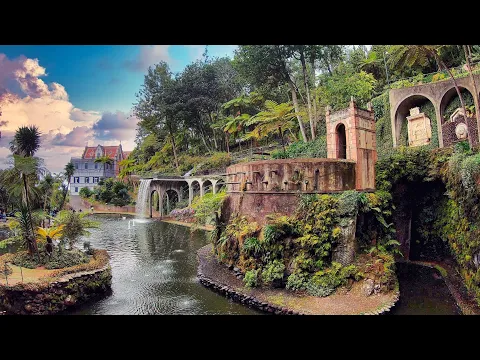 Monte Palace Tropical Garden - Madeira Funchal 4K Toboggan Sleg