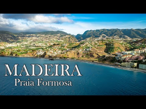 Praia Formosa -  Funchal -  Madeira  -  Portugal  -  Drone