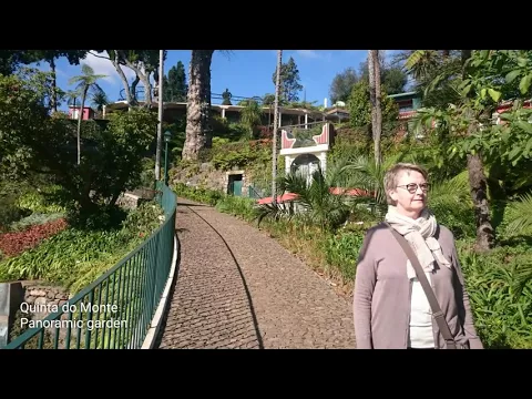 Funchal Madeira Quinta do Monte Panoramic garden 2017