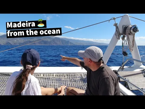 Dolphin watching & swimming with fishes at "Cabo Girão" - Madeira Island Portugal, Aug 2020 | Ep. 22
