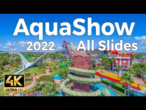AquaShow 2022, Algarve, Portugal - All WaterSlides
