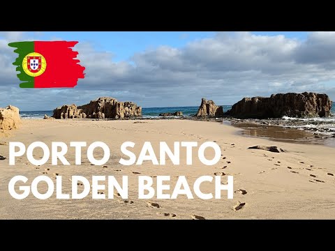 Porto Santo Island, Portugal - amazing golden beach 🇵🇹