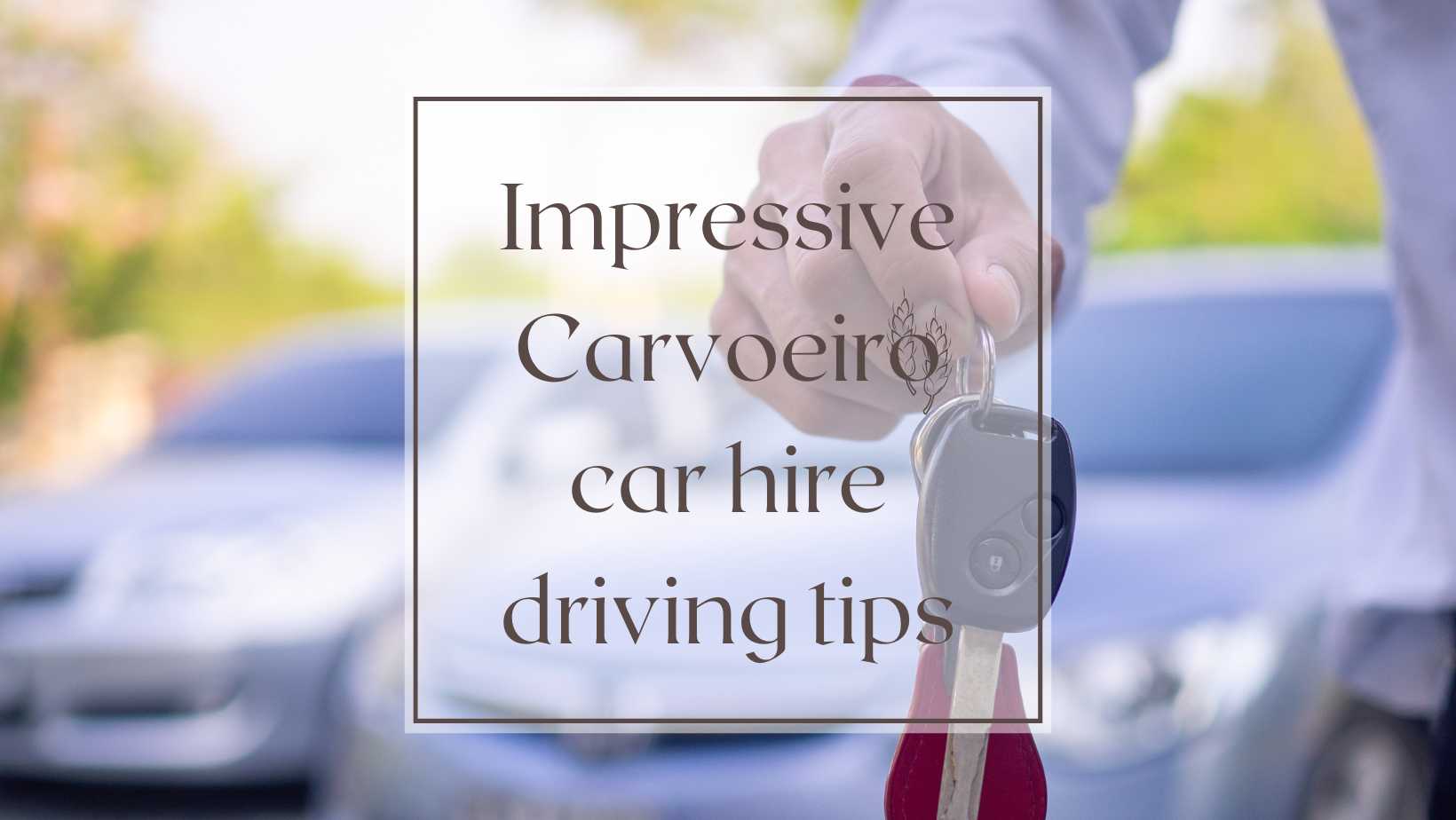 Carvoeiro car hire driving tips