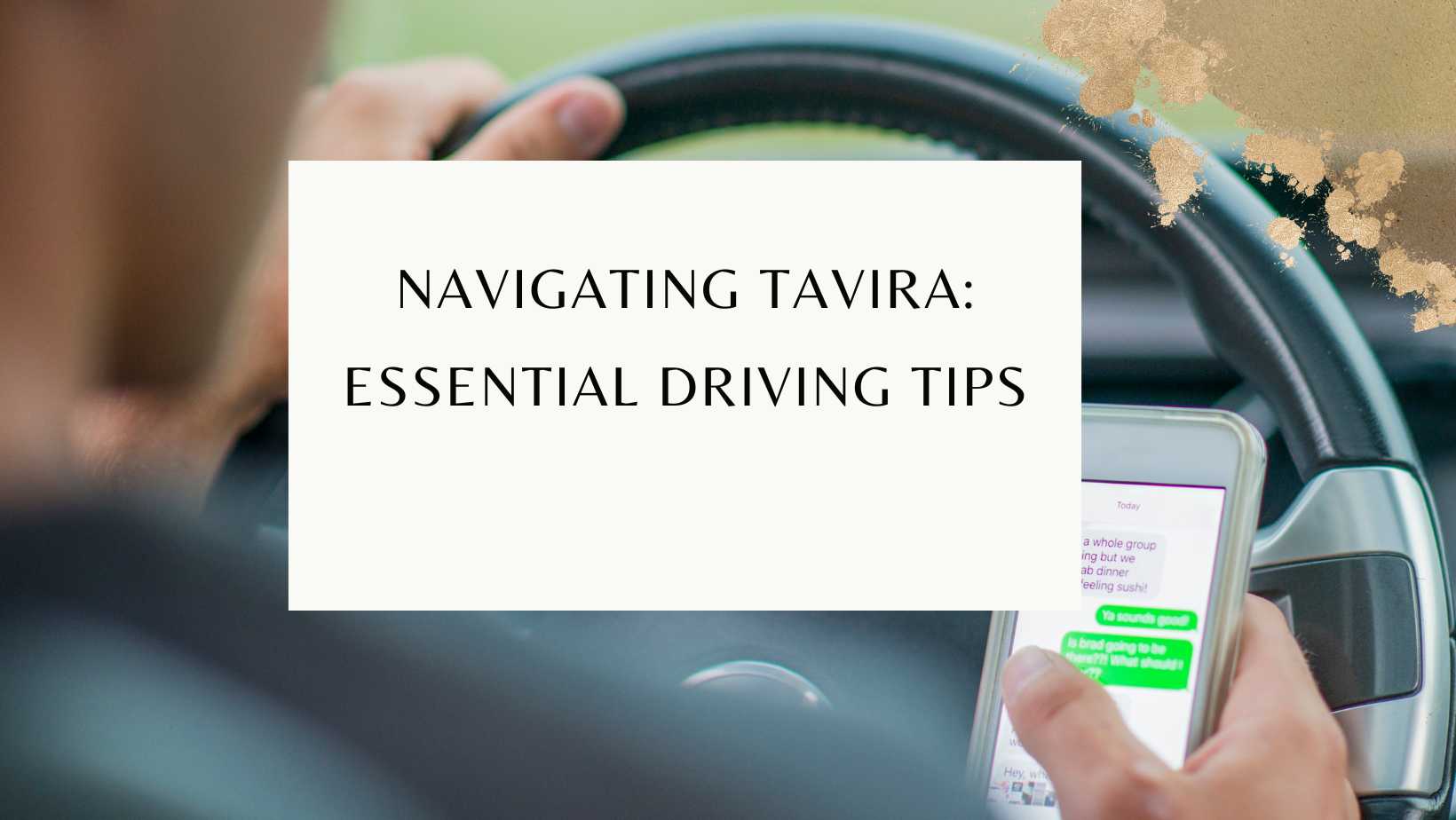 Tavira driving tips and regulations 2