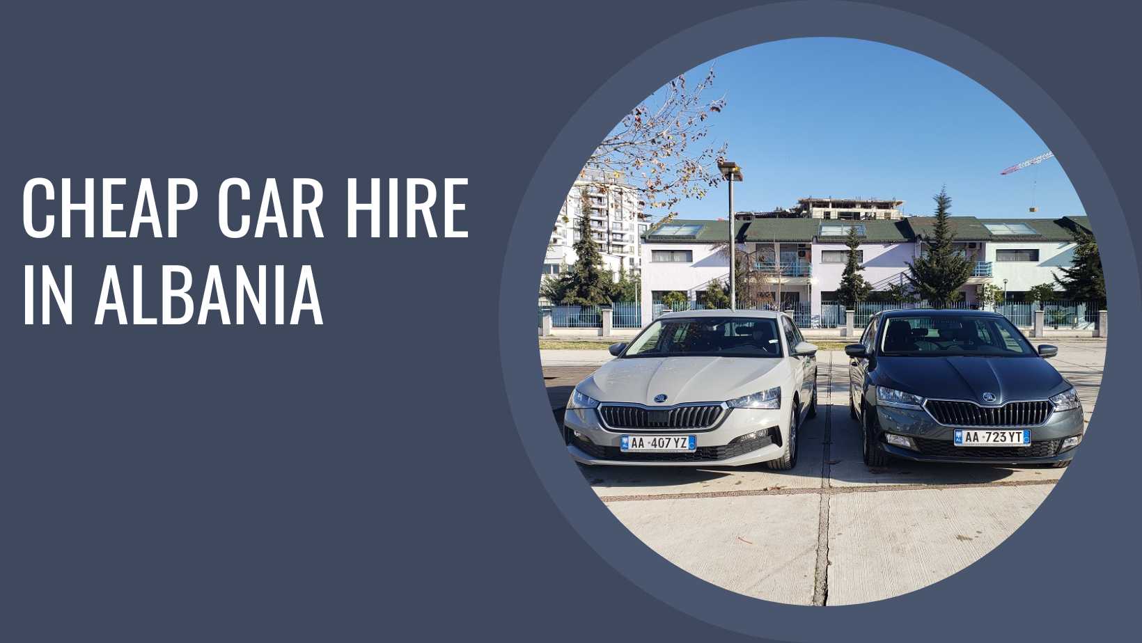 cheap car hire in Albania