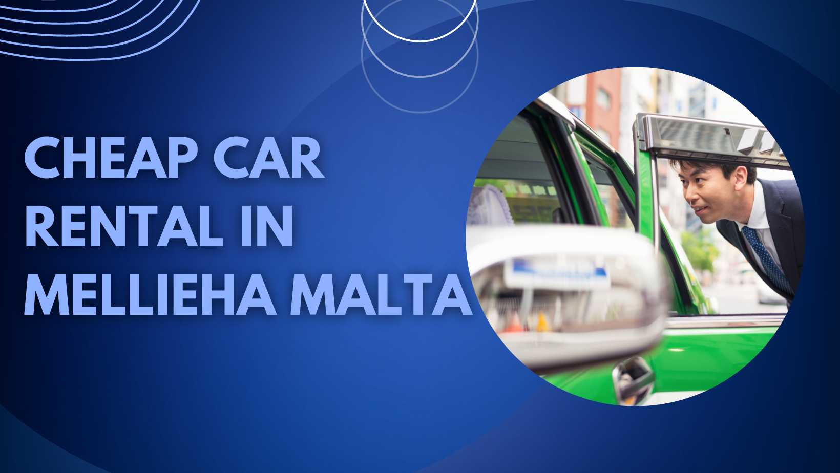 cheap car rental in Mellieha Malta