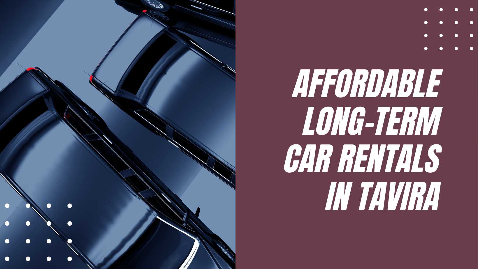 Affordable Longterm Car Rentals in Tavira