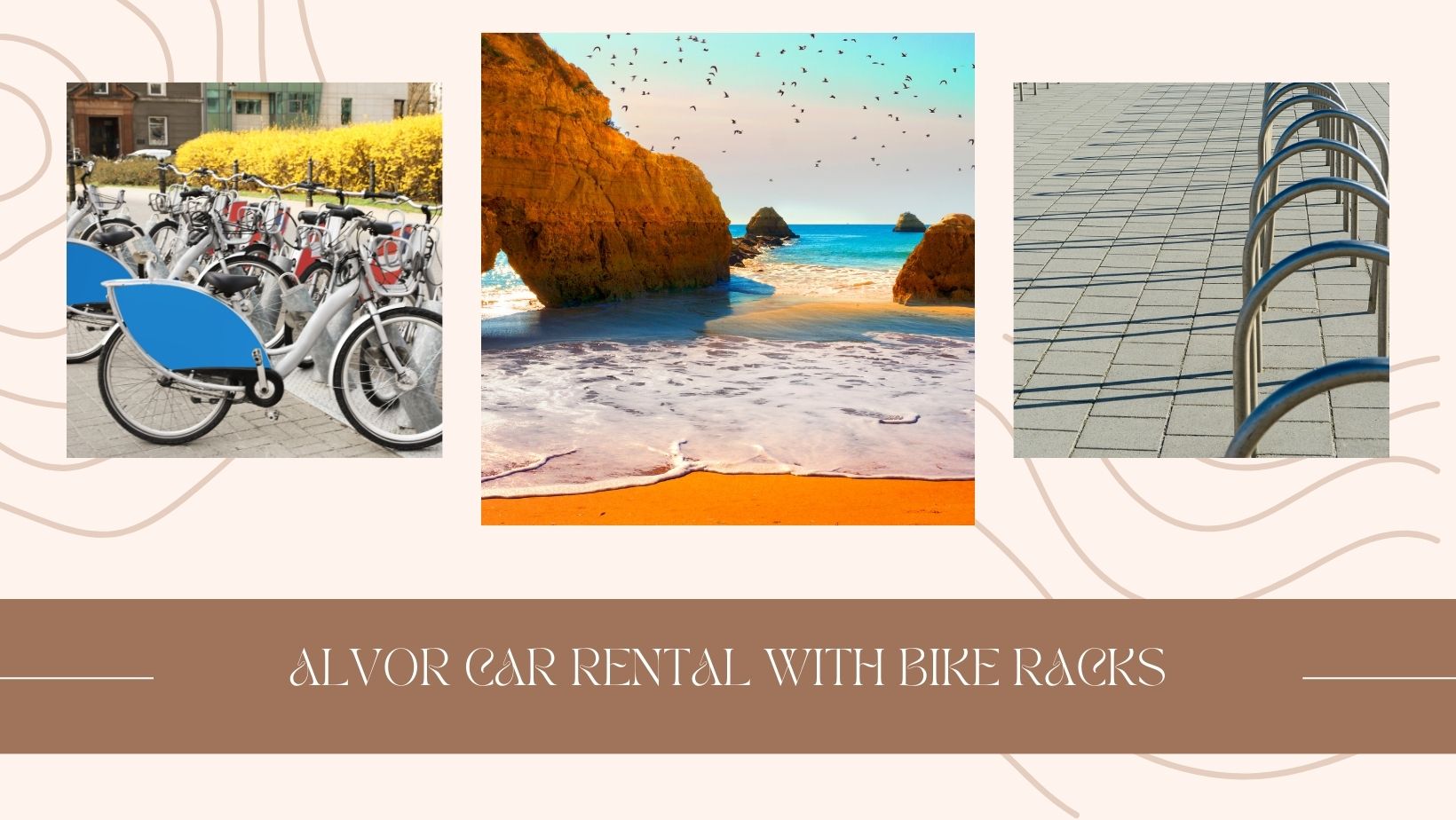 Location de voitures à Alvor avec porte-vélos Location de voitures à Alvor avec porte-vélos