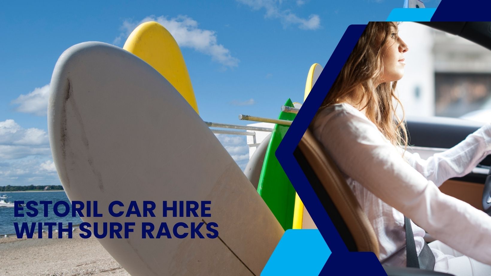 Estoril car hire with surf racks