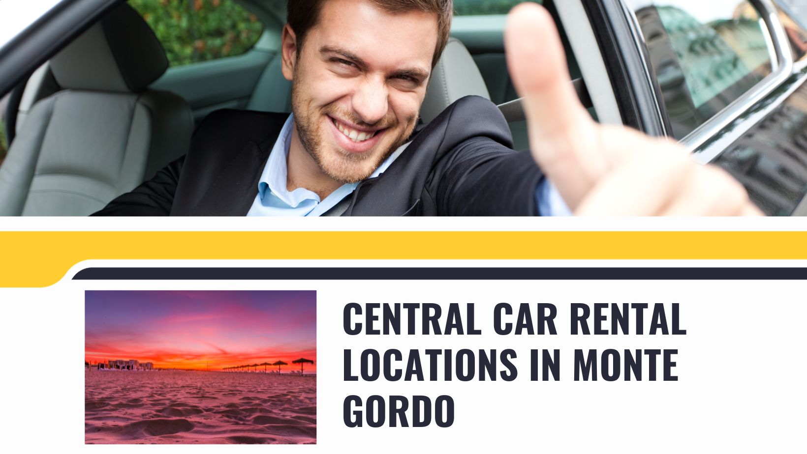 Central Car Rental Locations in Monte Gordo