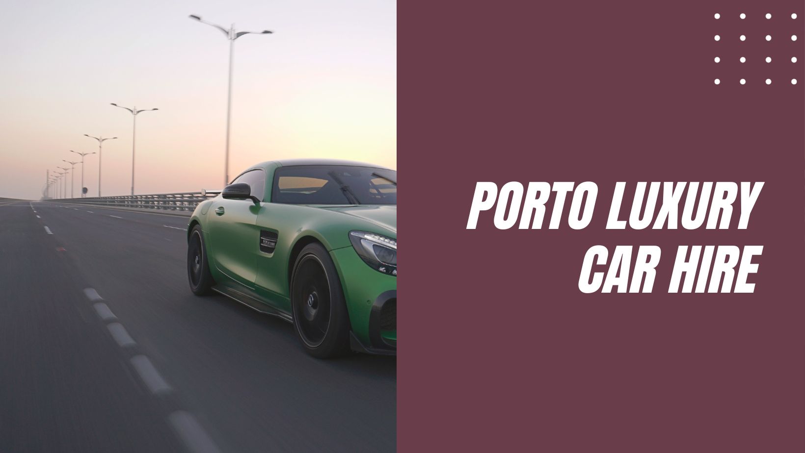 Porto luxury car hire Porto luxury car hire