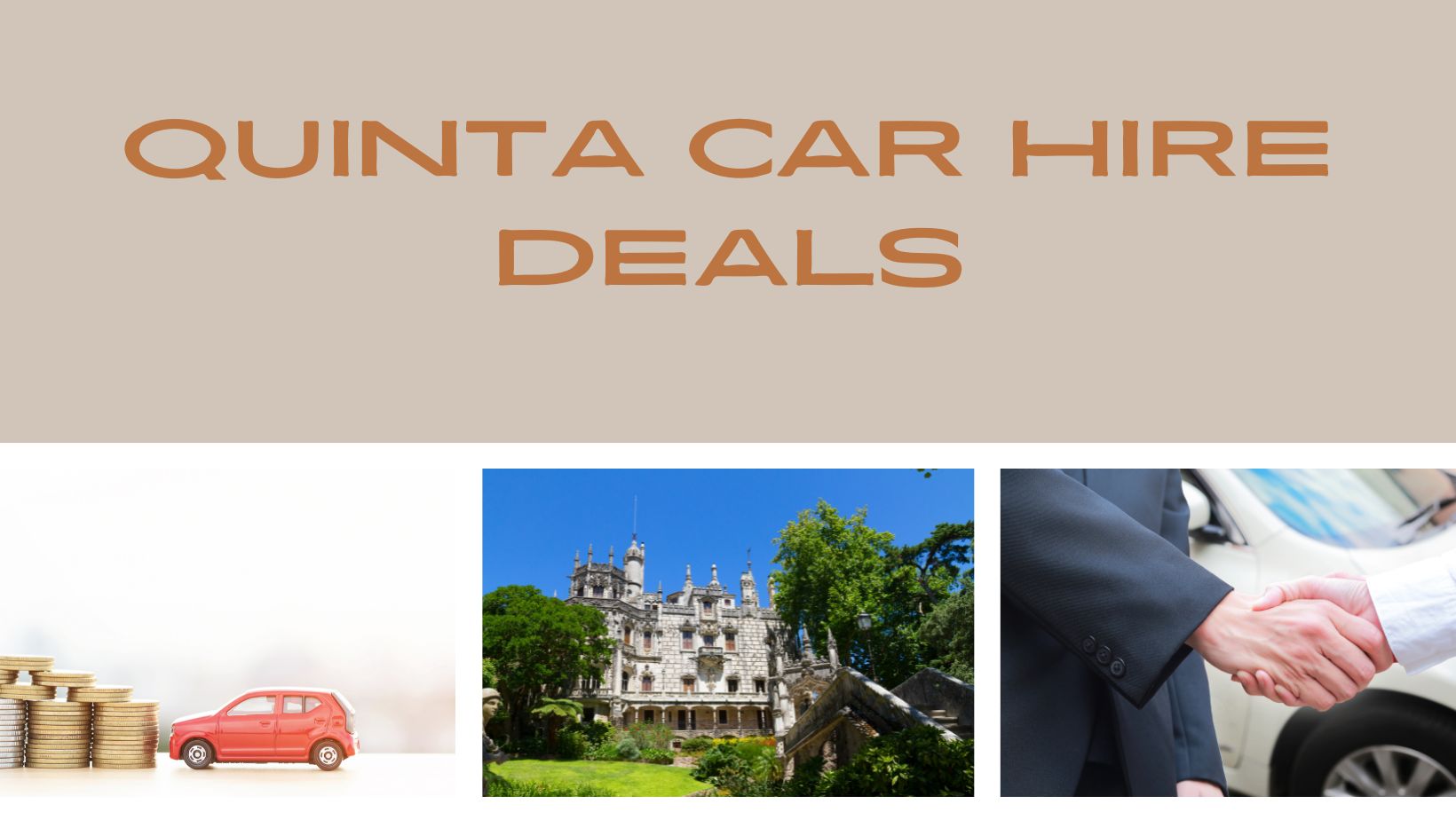 Quinta car hire deals