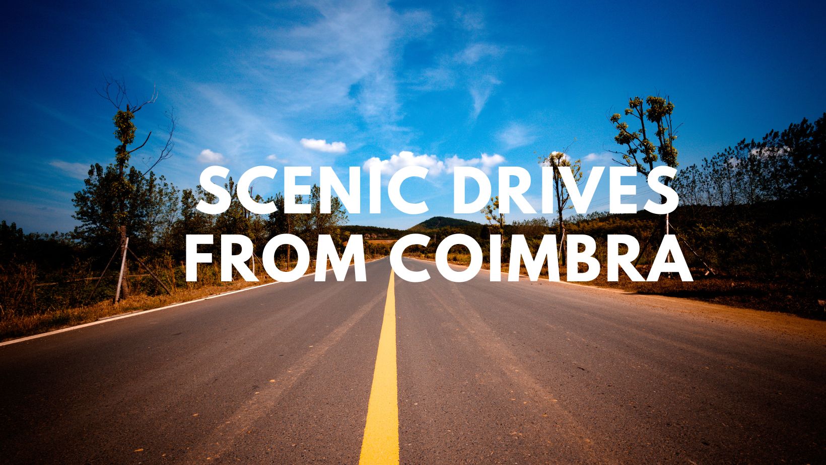 Scenic drives from Coimbra