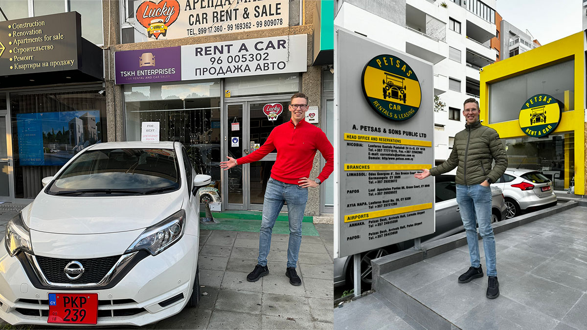Car hire in Cyprus