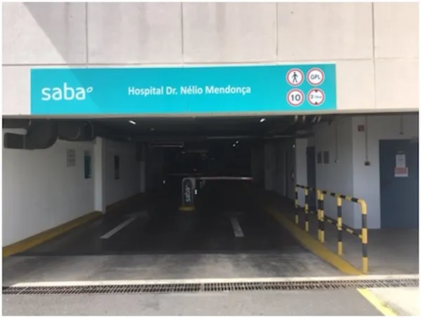 SABA Hospital Cruz Carvalho Car for parking