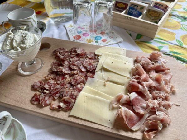 Charcuterie Board With Cheese And Meats