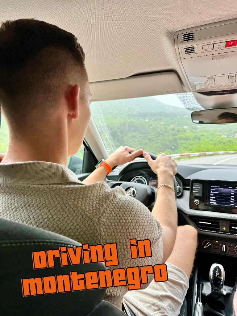 Driving in Montenegro driving in Kotor
