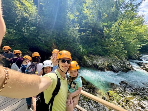 Family Hiking Adventure in Vintgar Gorge