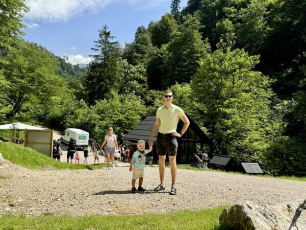 Father And Child In Nature