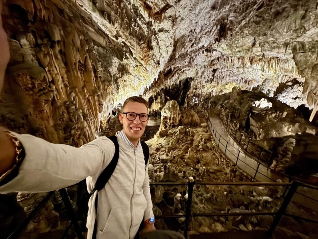 Me In Cave-Postojna