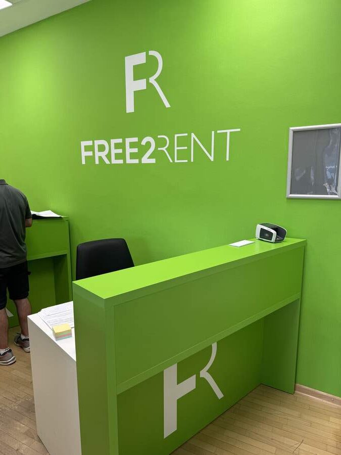 Free2Rent Office Reception