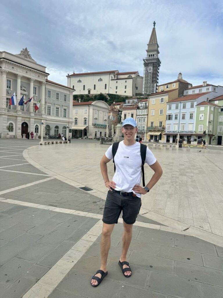 Me In Town Square - Piran