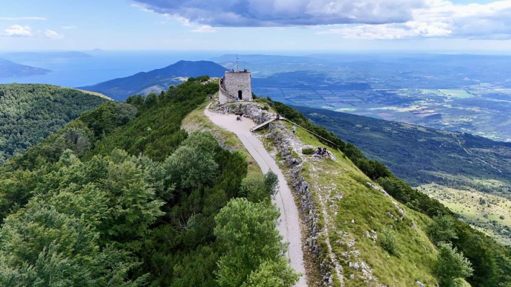 Mountain Top Tower Nature Park Ucka