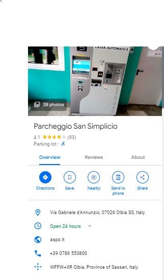 Parcheggio San Simplicio 1 Parcheggio San Simplicio 1