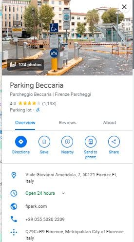 Parking Beccaria