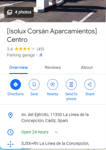 parking in Algeciras 8 parking in Algeciras 8