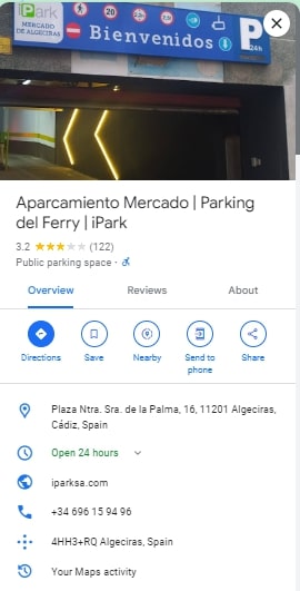 Aparcamiento Mercado Parking del Ferry iPark