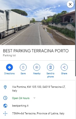 BEST PARKING TERRACINA PORTO