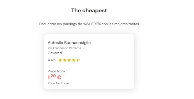 Cheapest Parking in Trento Cheapest Parking in Trento