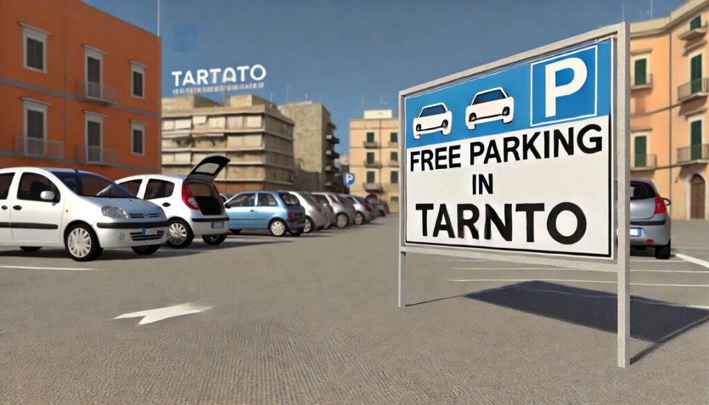 Free parking in Taranto