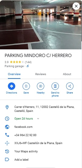 PARKING MINDORO C HERRERO