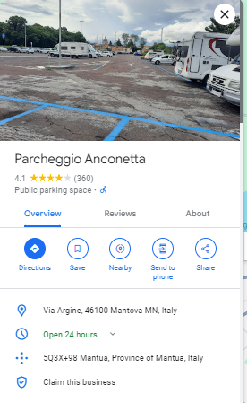 Parcheggio Anconetta
