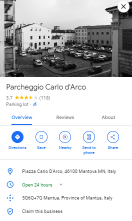 Parcheggio Carlo dArco 1