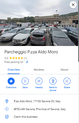 Parcheggio P.zza Aldo Moro