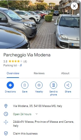 Parcheggio Via Modena