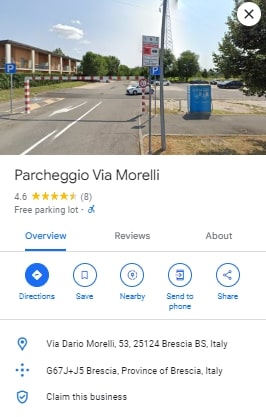 Parcheggio Via Morelli Parcheggio Via Morelli