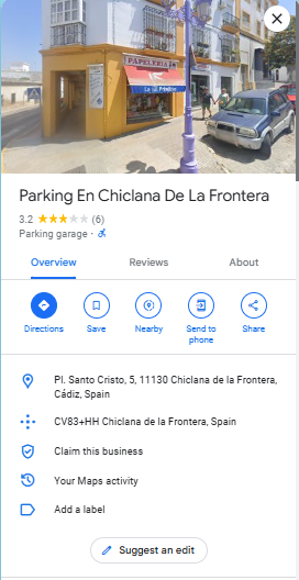 Parking En Chiclana De La Frontera