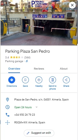 Parking Plaza San Pedro