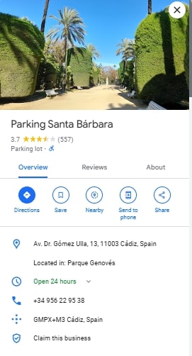Parking Santa Barbara
