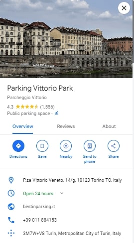 Parking Vittorio Park Parking Vittorio Park