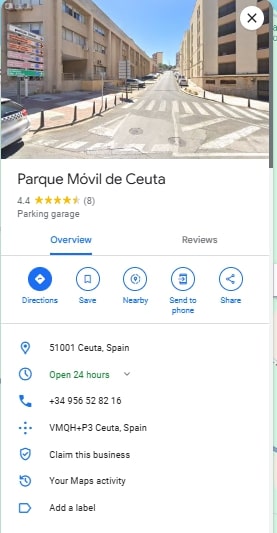 Parque Movil de Ceuta
