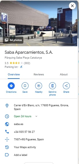 Saba Aparcamientos S.A 1