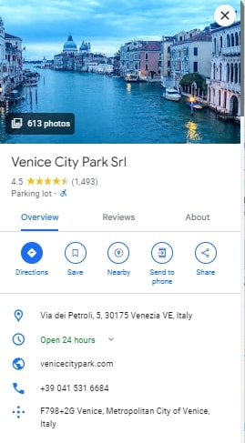 Venice City Park Srl