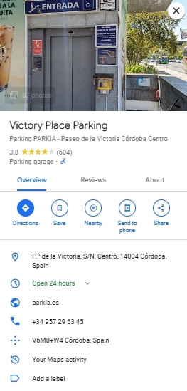 Victory Place Parking
