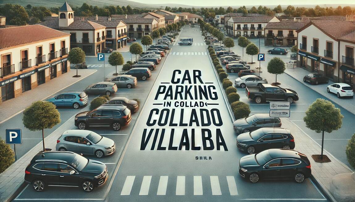 car parking in Collado Villalba