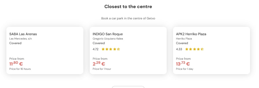 most central parking in